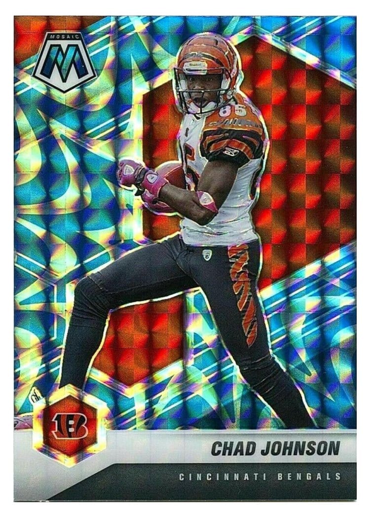 2021 Panini Mosaic Base Set Chad Johnson #48 card