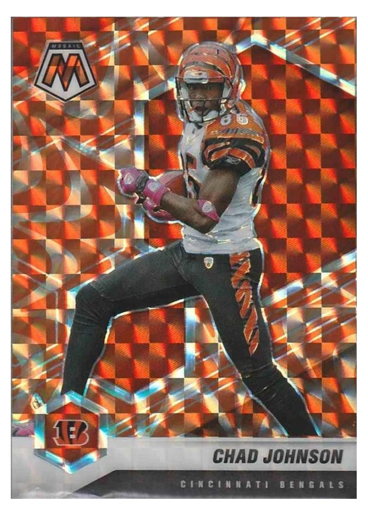 2021 Panini Mosaic Base Set Chad Johnson #48 card