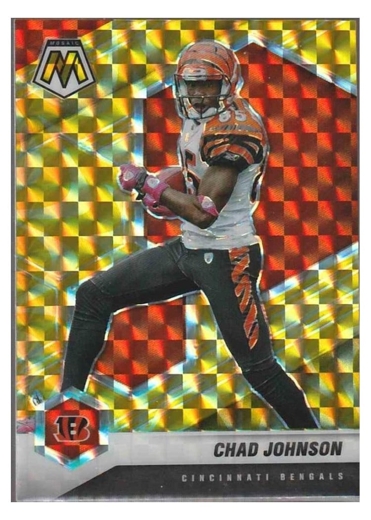 2021 Panini Mosaic Base Set Chad Johnson #48 card