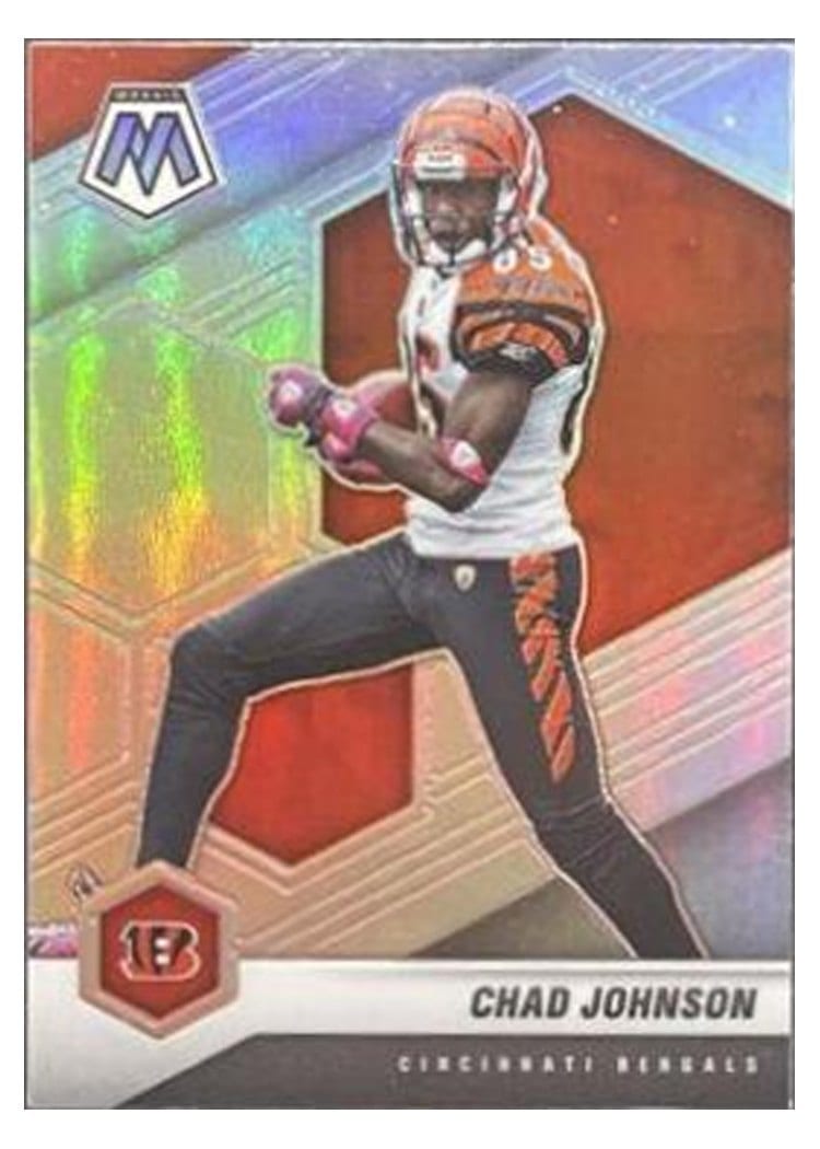 2021 Panini Mosaic Base Set Chad Johnson #48 card