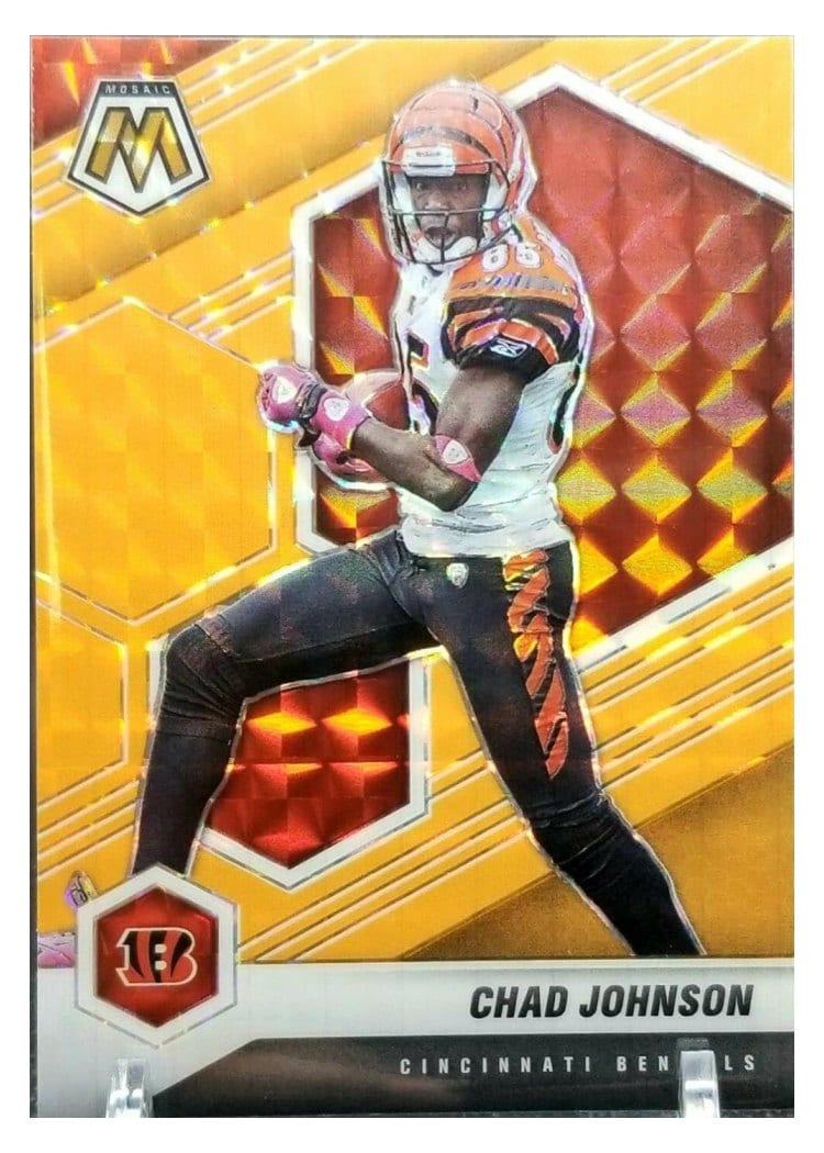 2021 Panini Mosaic Base Set Chad Johnson #48 card