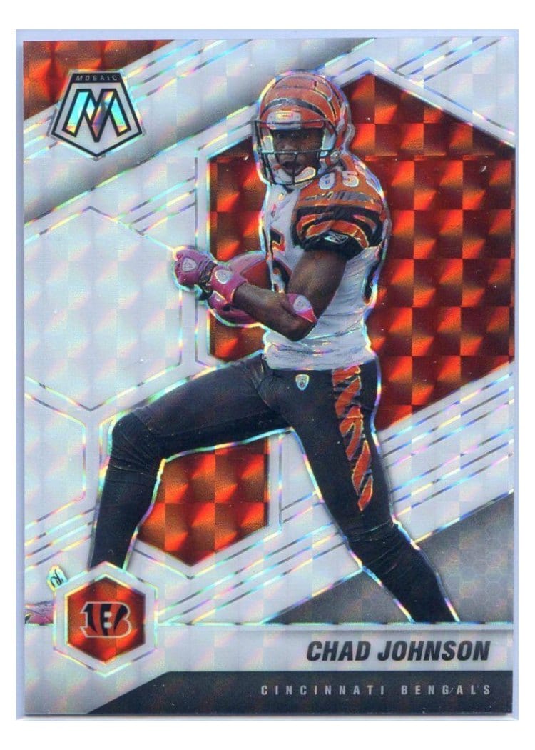 2021 Panini Mosaic Base Set Chad Johnson #48 card