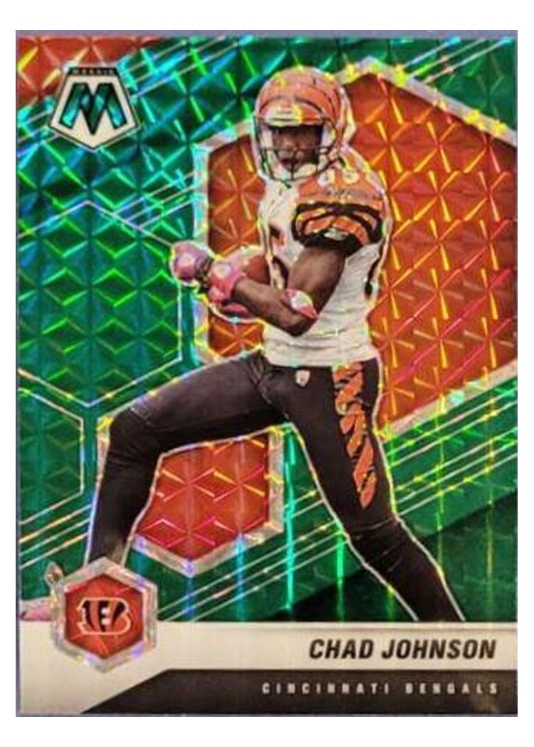 2021 Panini Mosaic Base Set Chad Johnson #48 card