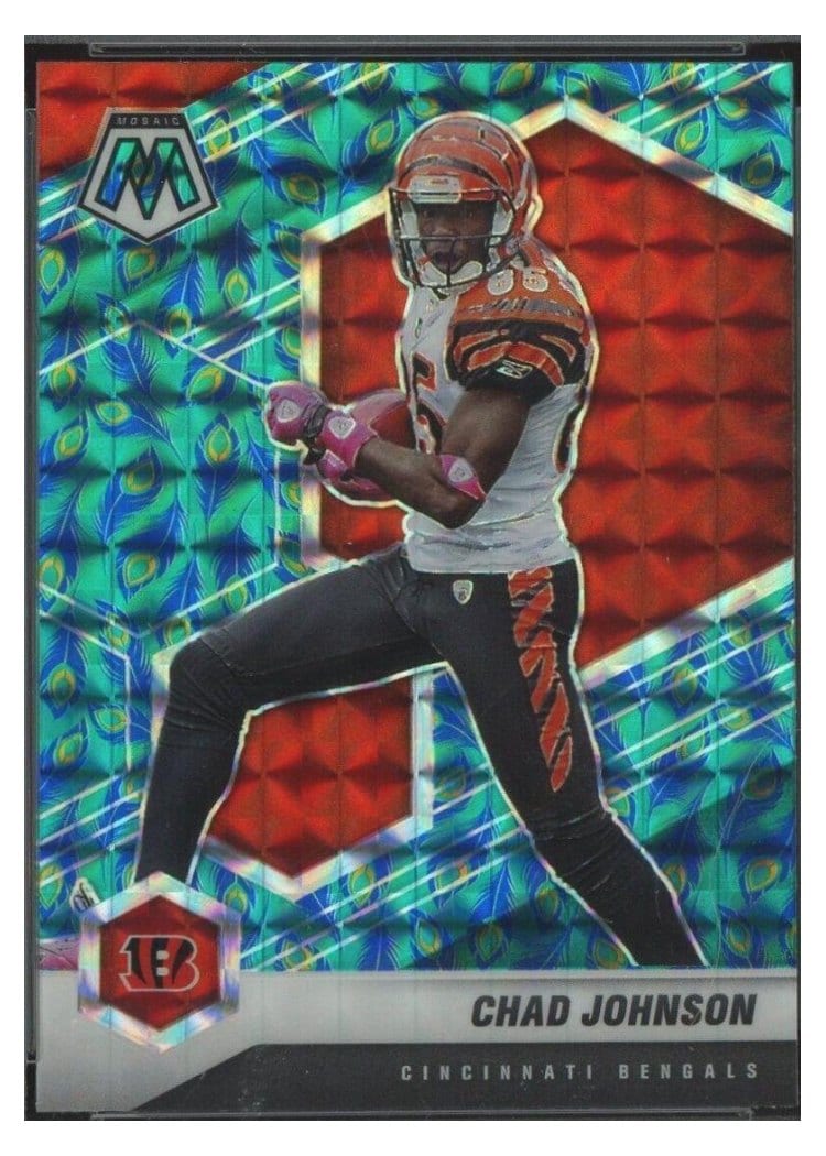 2021 Panini Mosaic Base Set Chad Johnson #48 card