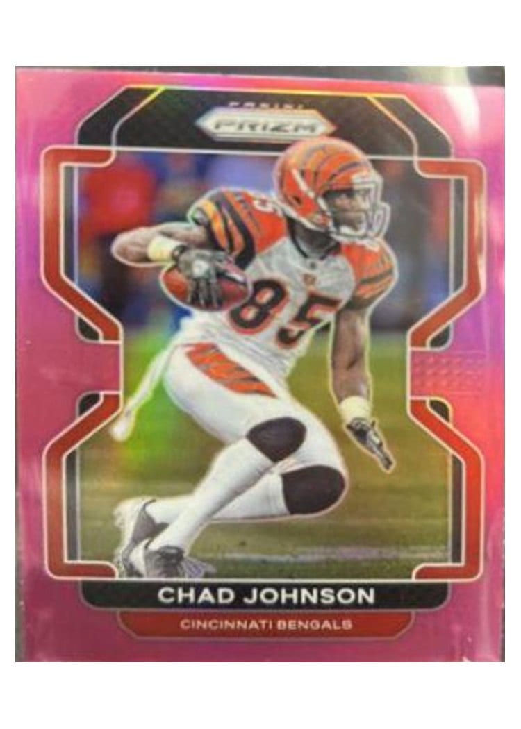 2021 Panini Prizm Base Set Chad Johnson Pink Prizm #278 card
