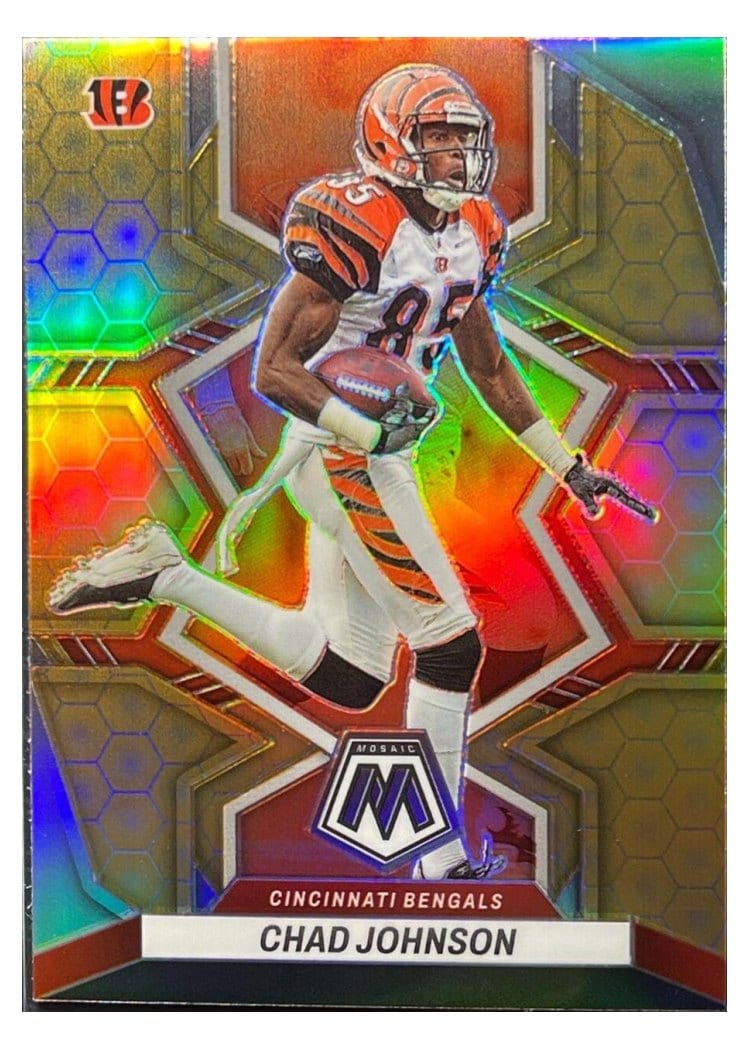 2022 Panini Mosaic Base Set Chad Johnson #45 card