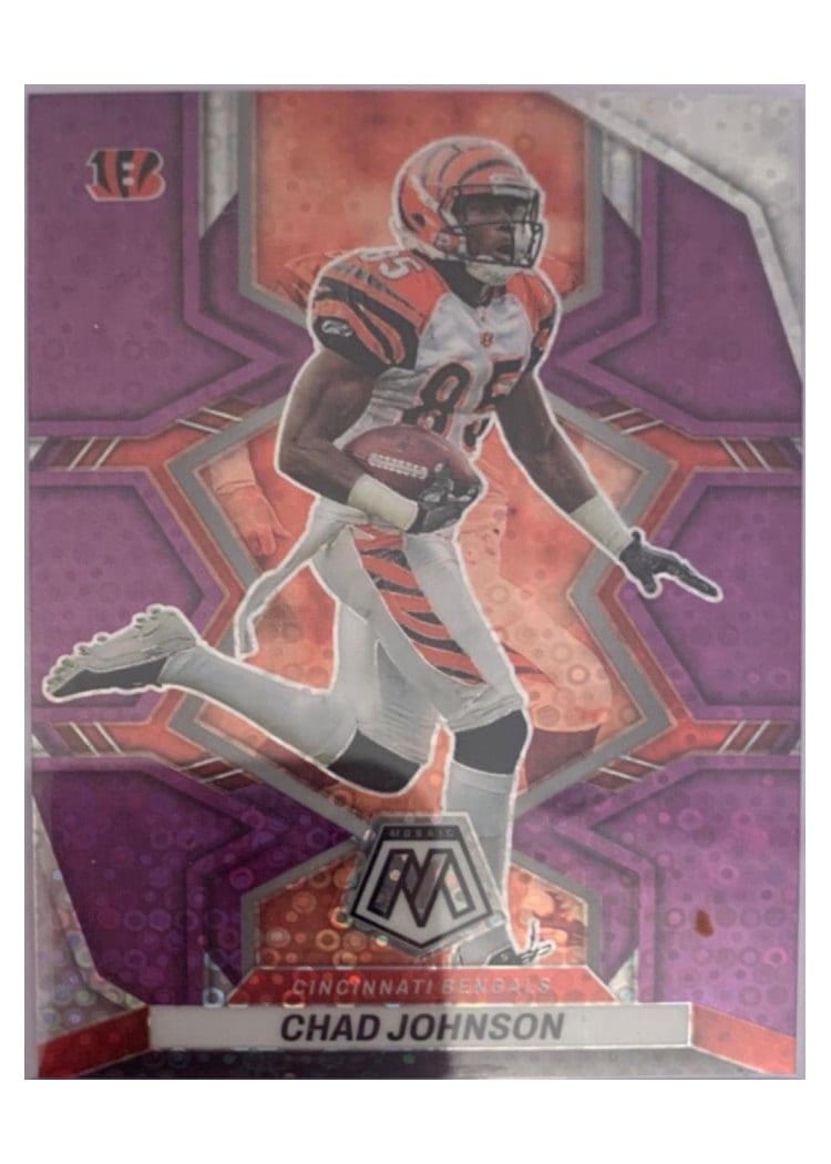 2022 Panini Mosaic Base Set Chad Johnson #45 card