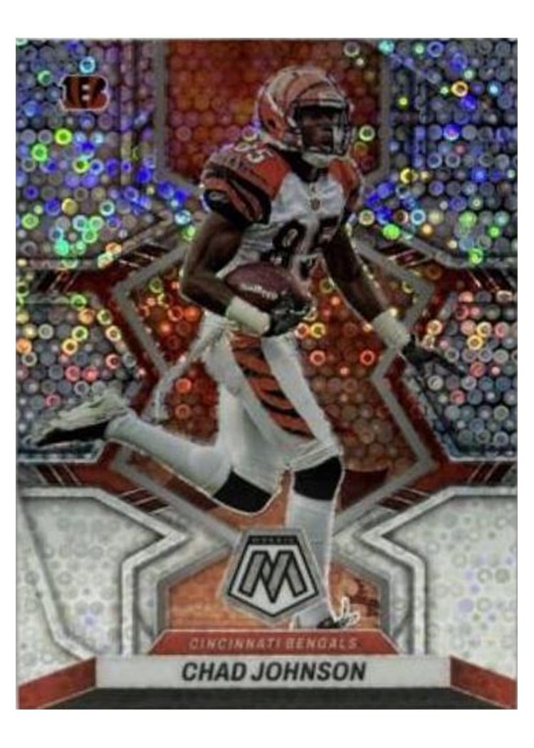 2022 Panini Mosaic Base Set Chad Johnson #45 card