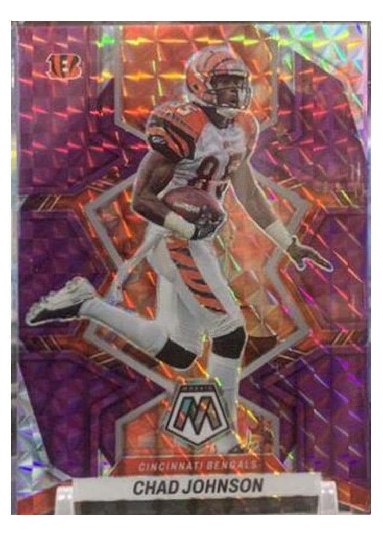 2022 Panini Mosaic Base Set Chad Johnson #45 card