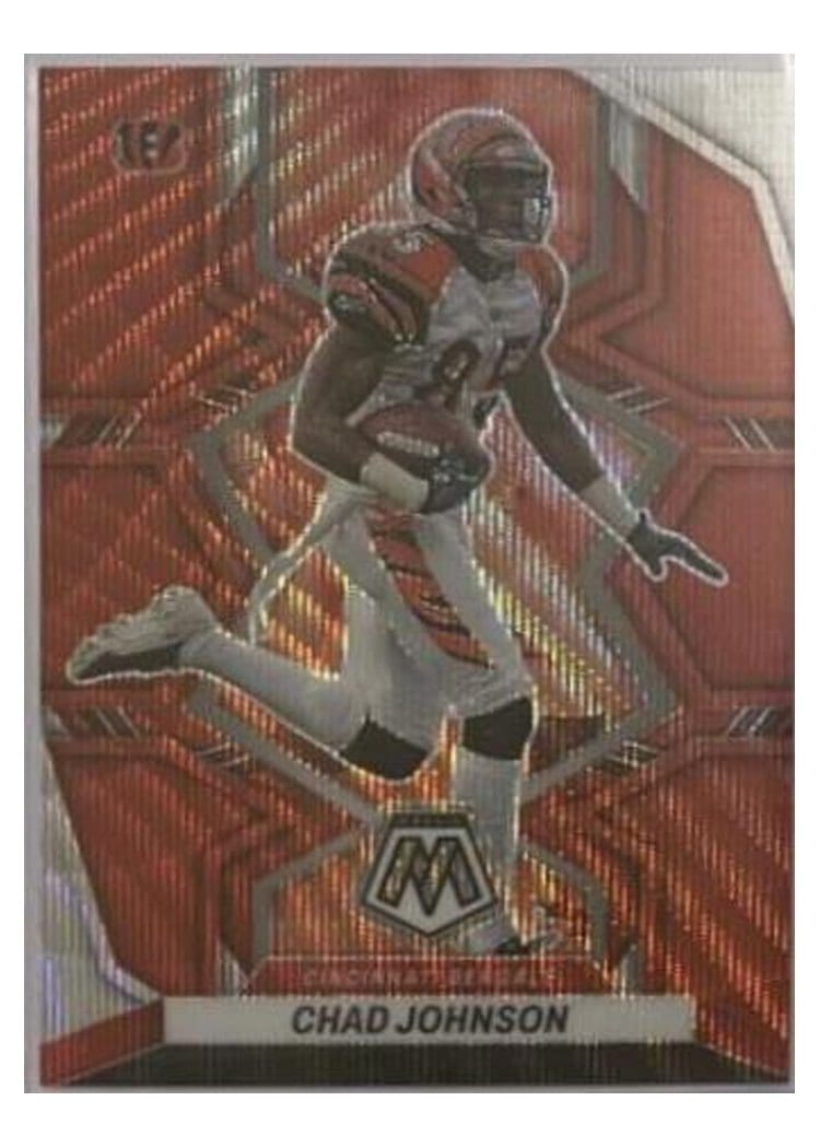 2022 Panini Mosaic Base Set Chad Johnson #45 card