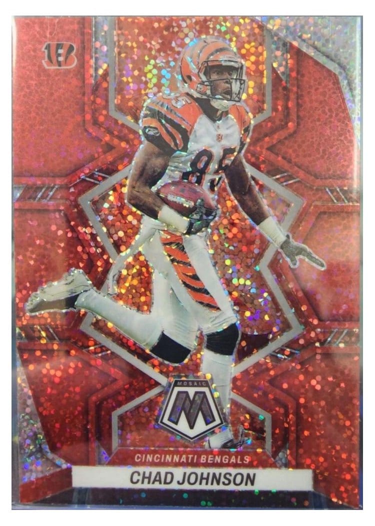 2022 Panini Mosaic Base Set Chad Johnson #45 card