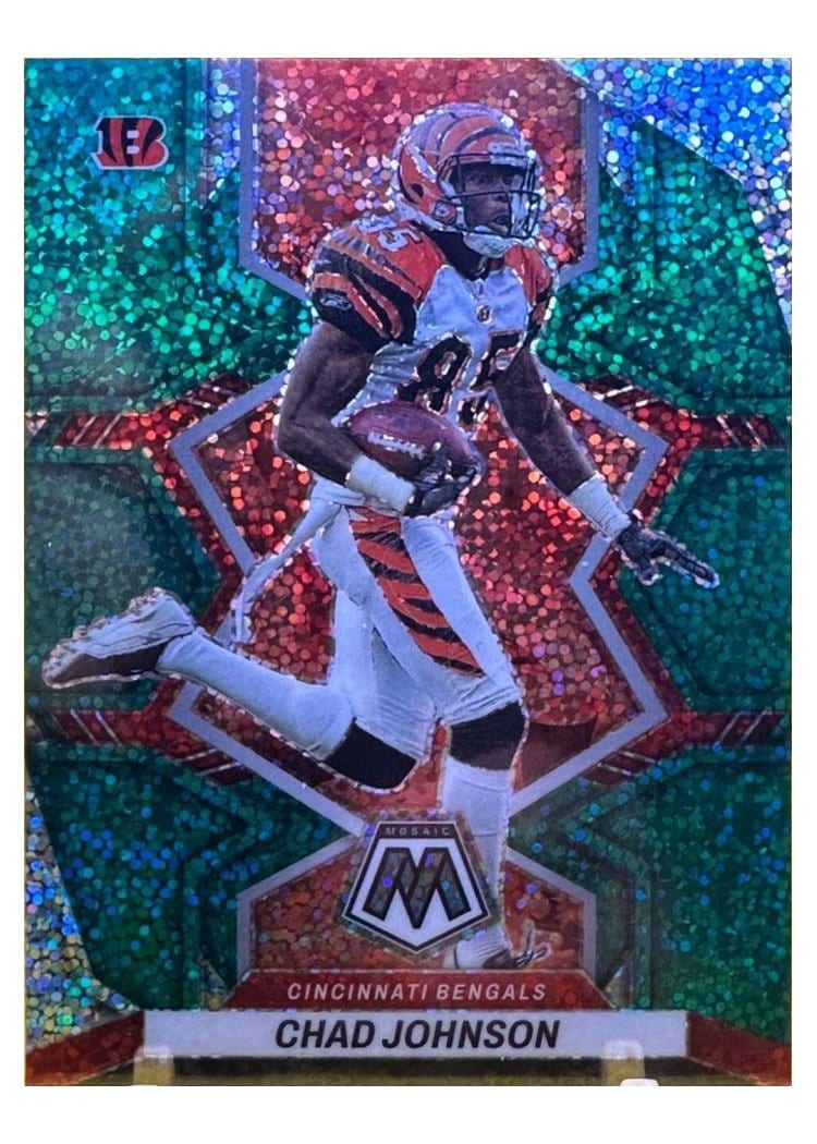 2022 Panini Mosaic Base Set Chad Johnson #45 card