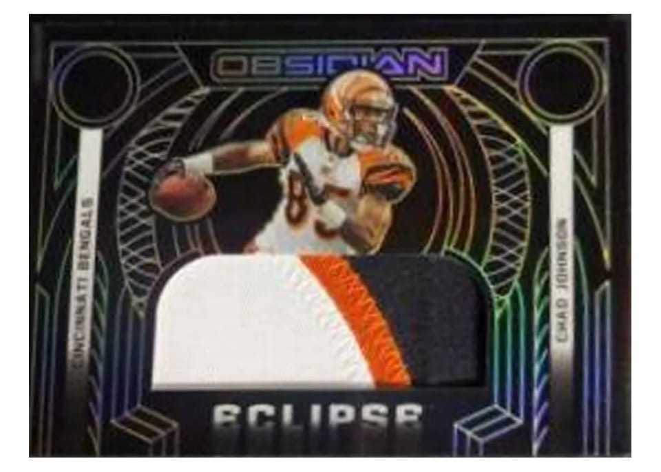 2022 Panini Obsidian Eclipse Chad Johnson #ECL-CJO card