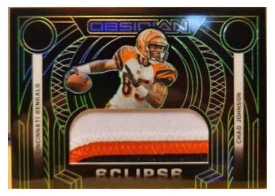 2022 Panini Obsidian Eclipse Chad Johnson #ECL-CJO card