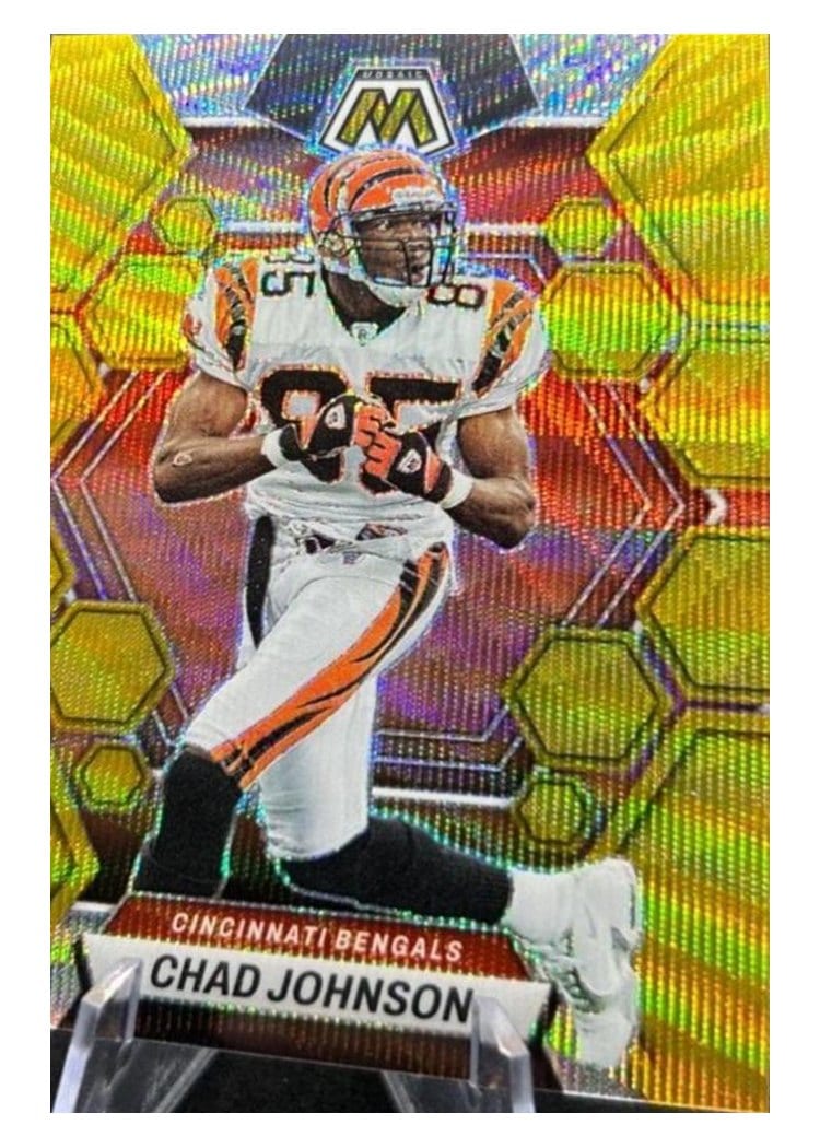2023 Panini Mosaic Base Set Chad Johnson #47 card