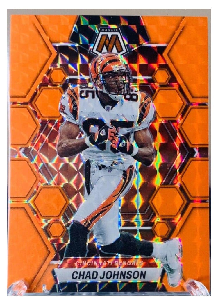 2023 Panini Mosaic Base Set Chad Johnson #47 card