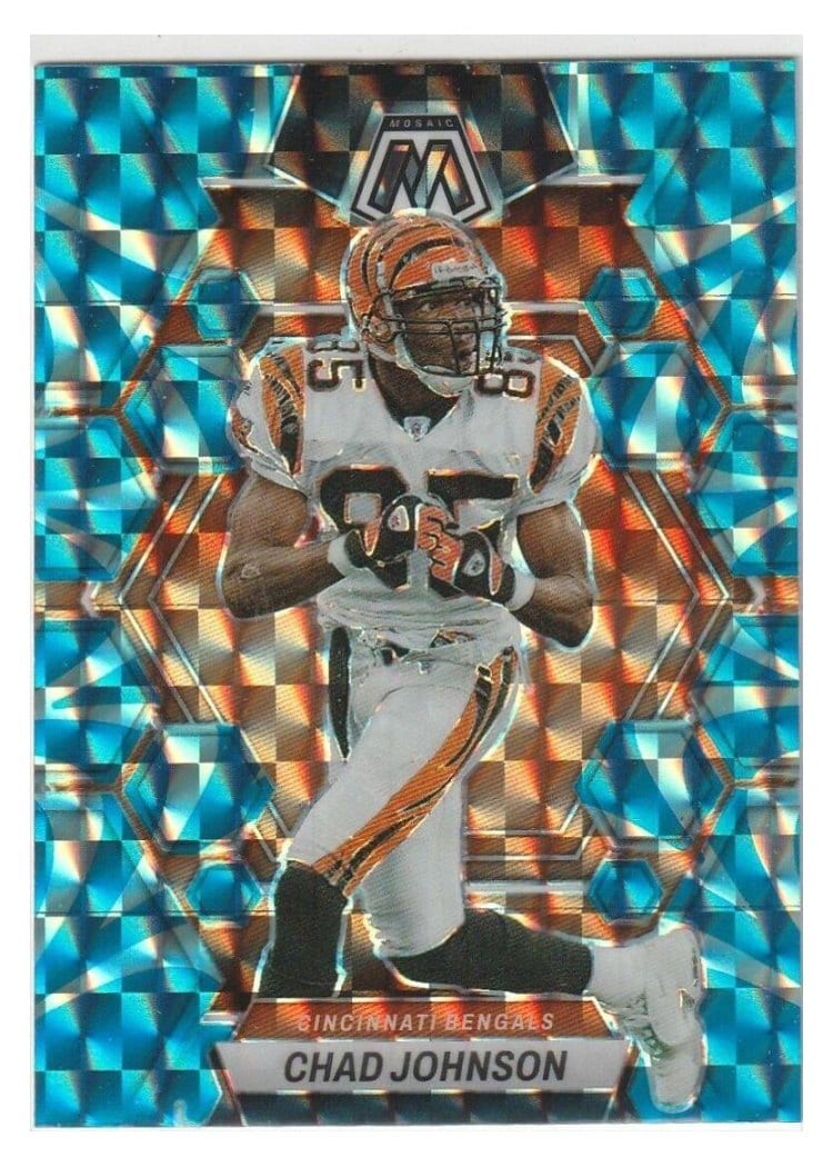2023 Panini Mosaic Base Set Chad Johnson #47 card