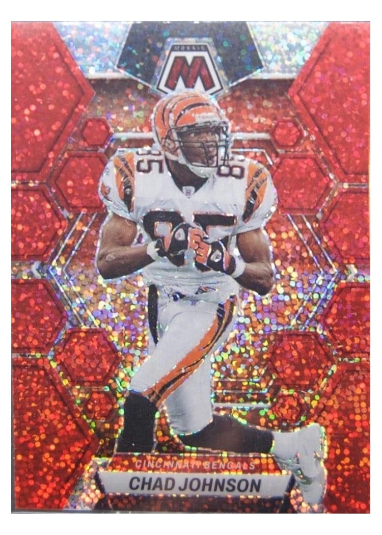 2023 Panini Mosaic Base Set Chad Johnson #47 card