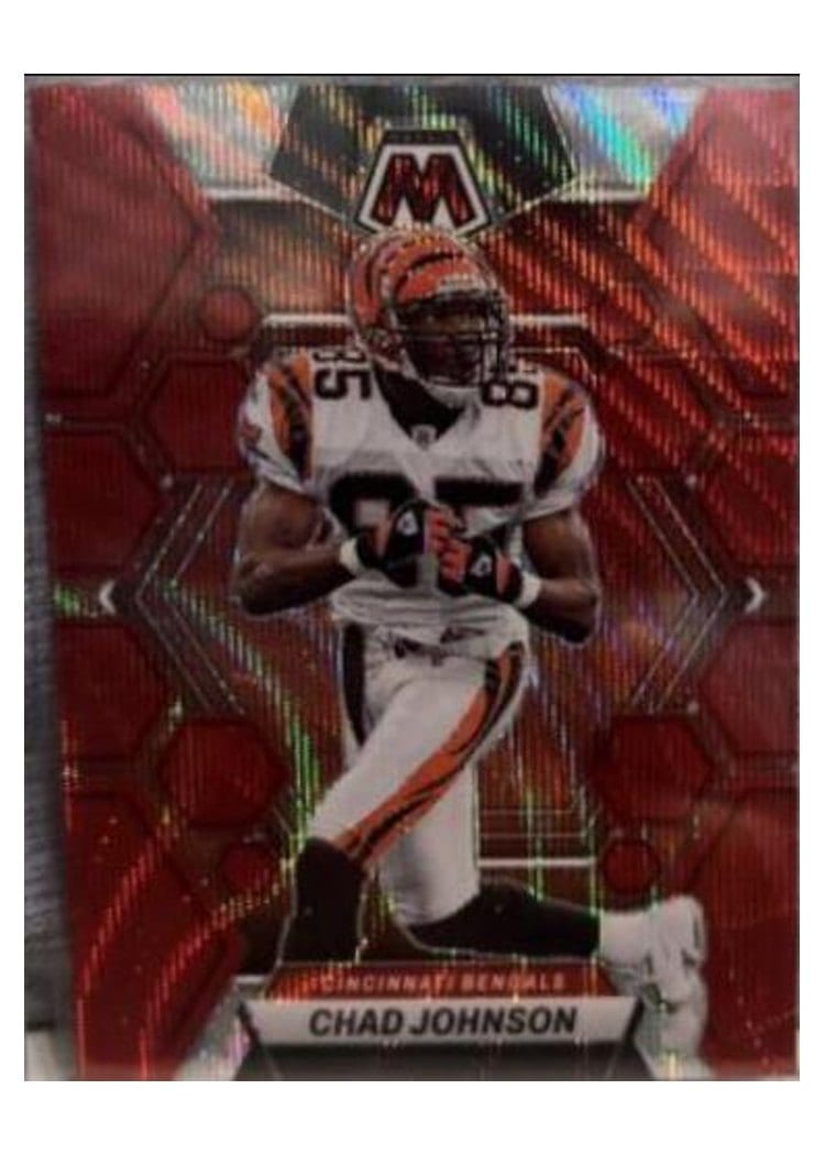 2023 Panini Mosaic Base Set Chad Johnson #47 card
