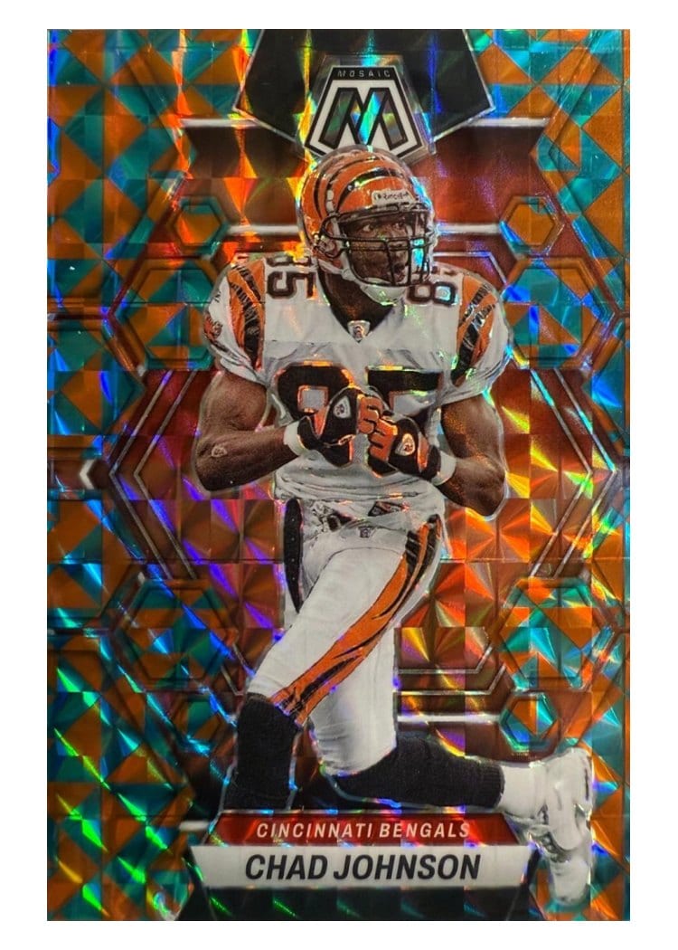 2023 Panini Mosaic Base Set Chad Johnson #47 card