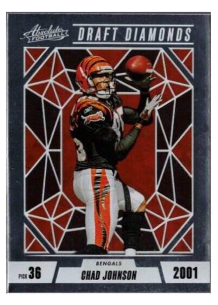 2024 Panini Absolute Draft Diamonds Chad Johnson #DD-CJN card