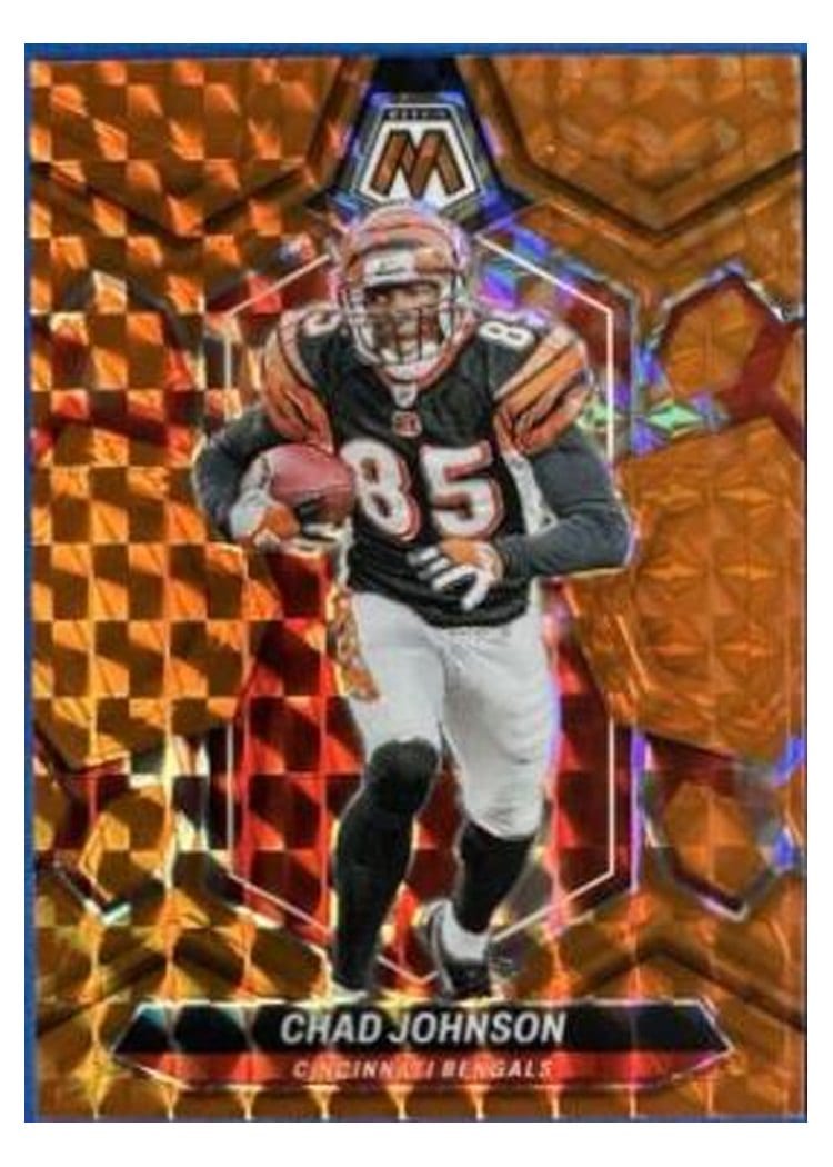 2024 Panini Mosaic Base Set Chad Johnson Orange #228 card