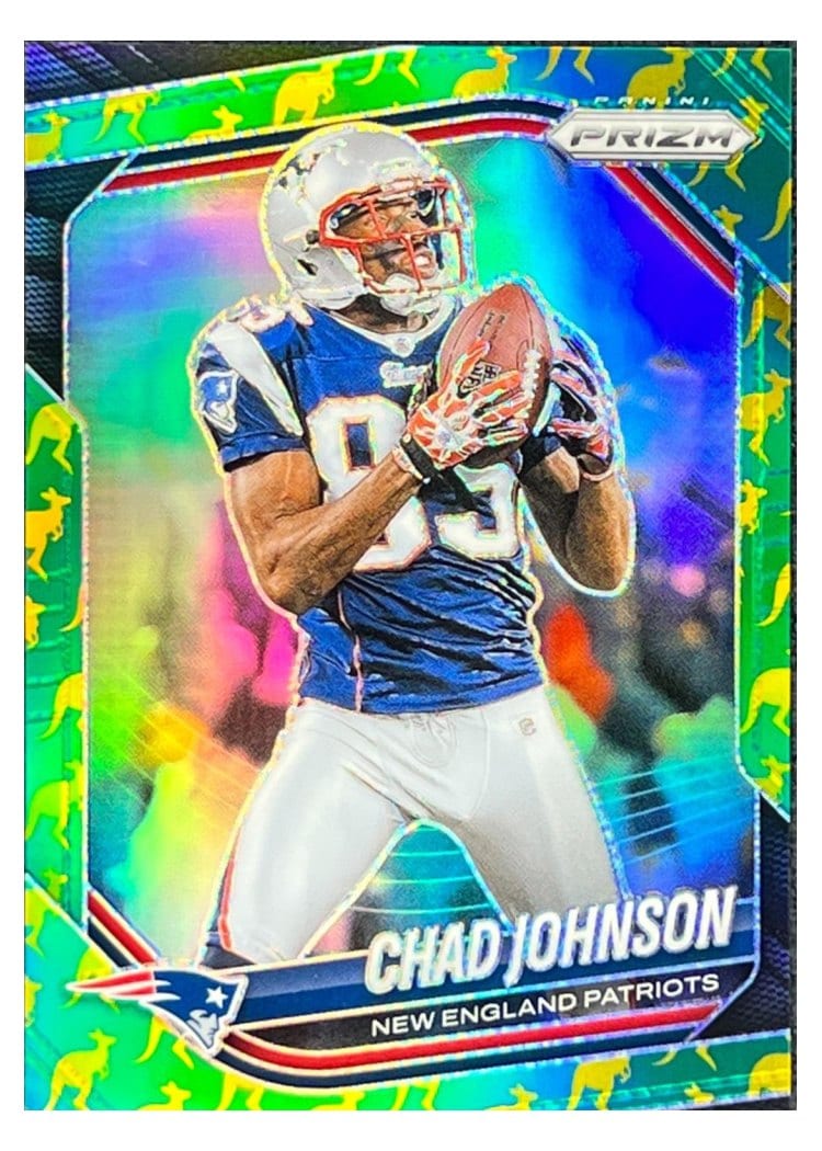 2025 Panini Prizm Base Set Chad Johnson #180 card