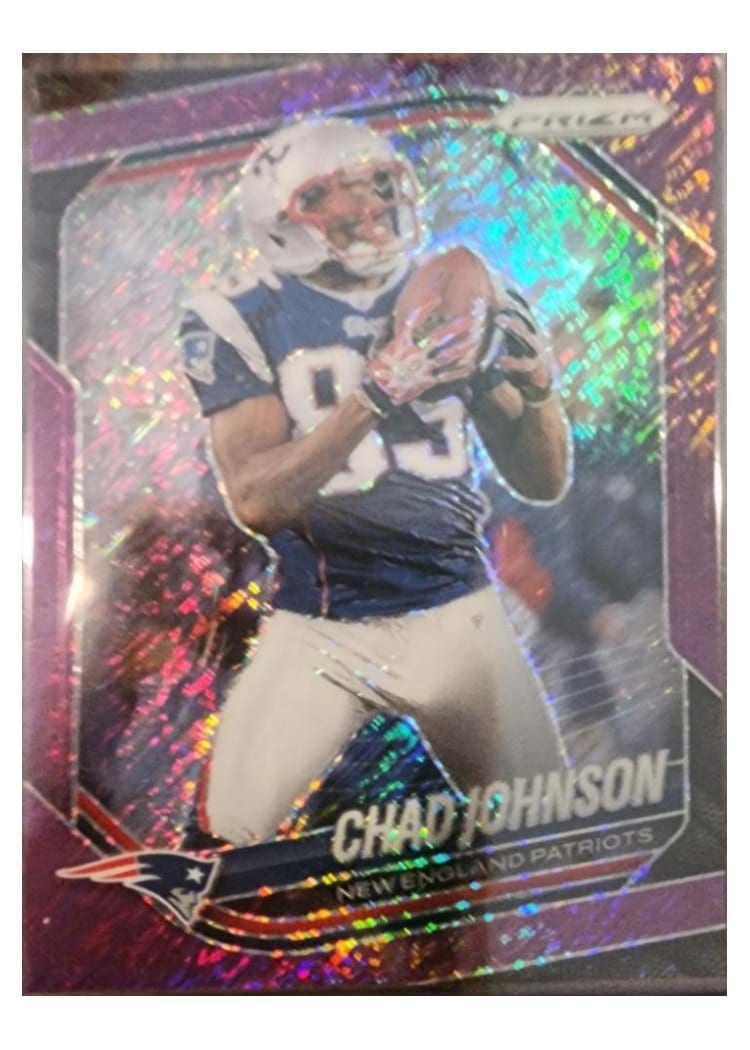 2025 Panini Prizm Base Set Chad Johnson #180 card