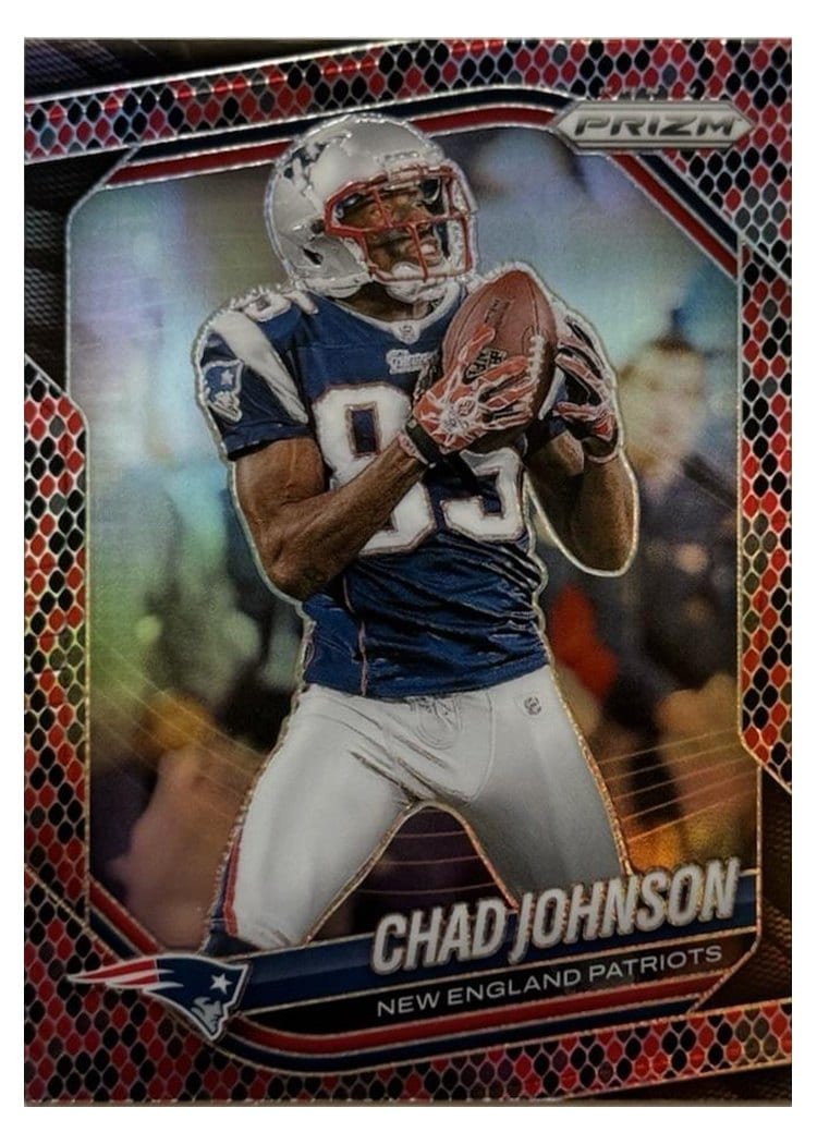 2025 Panini Prizm Base Set Chad Johnson #180 card
