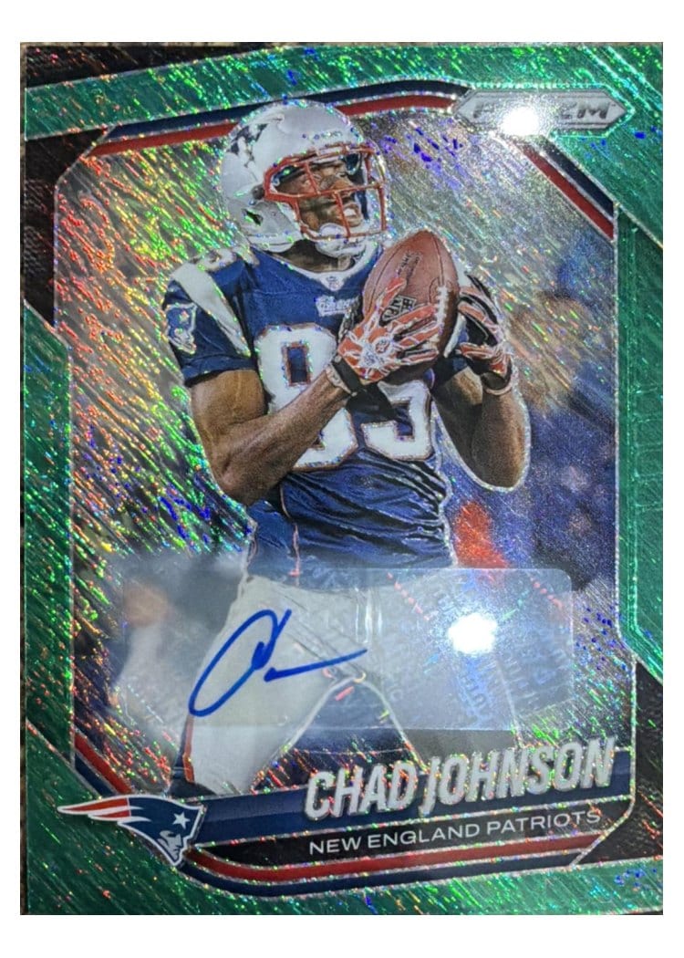 2025 Panini Prizm Base Set Chad Johnson #180 card