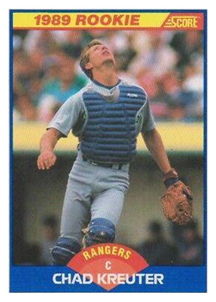 1989 Score Chad Kreuter #638 card