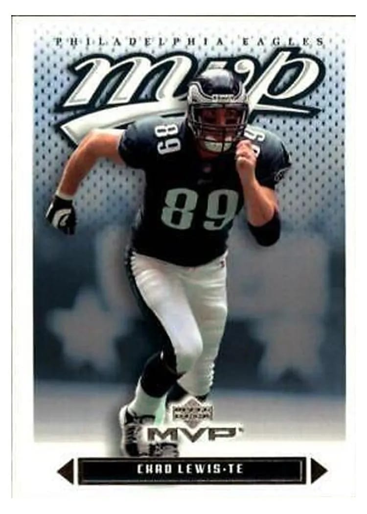 2003 Upper Deck MVP Chad Lewis #33 card