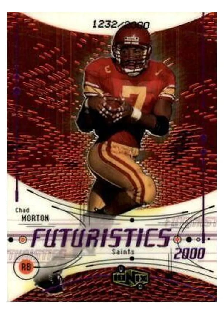 2000 Upper Deck Ionix Chad Morton #64 card