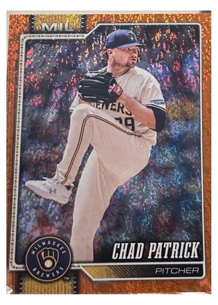 2026 Topps Base Set Chad Patrick #217 card