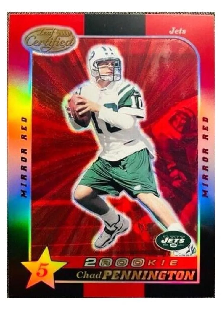 2000 Leaf Certified Chad Pennington #239 card