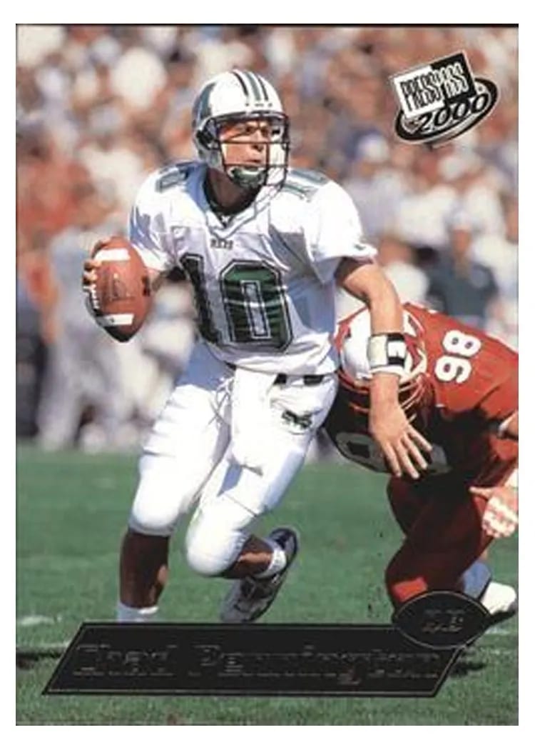 2000 Press Pass Chad Pennington #5 card