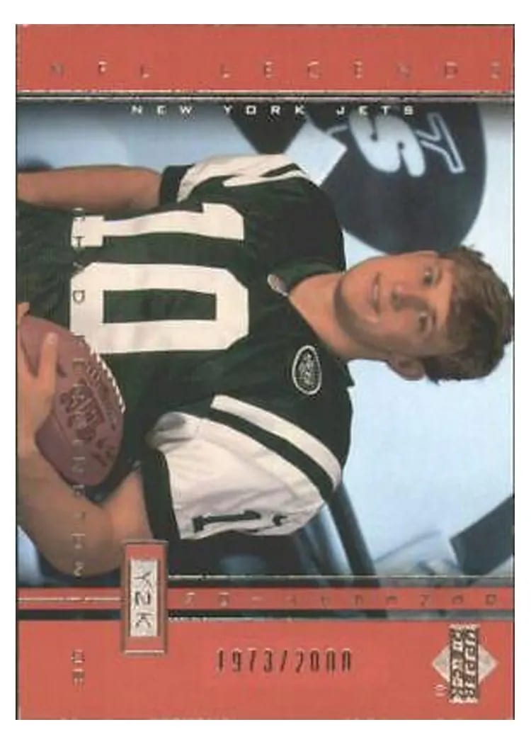 2000 Upper Deck Legends Chad Pennington #107 card