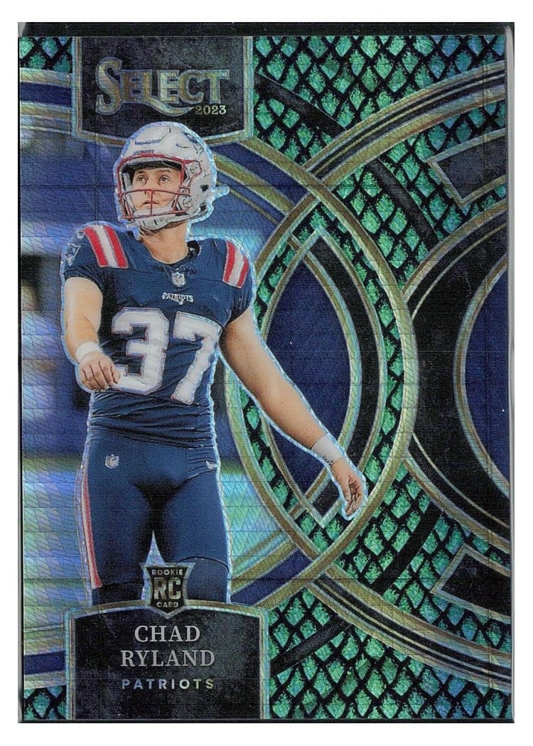 2023 Panini Select Base Set Chad Ryland Dragon Scale Prizm #122 card