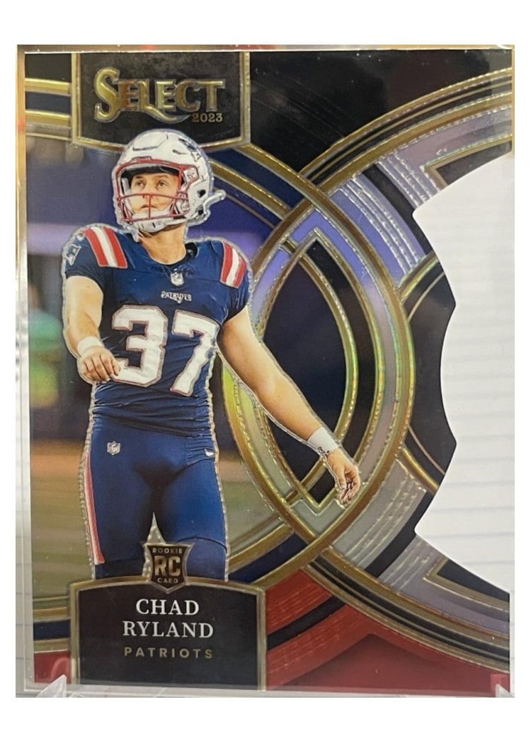 2023 Panini Select Base Set Chad Ryland Black Prizm #122 card