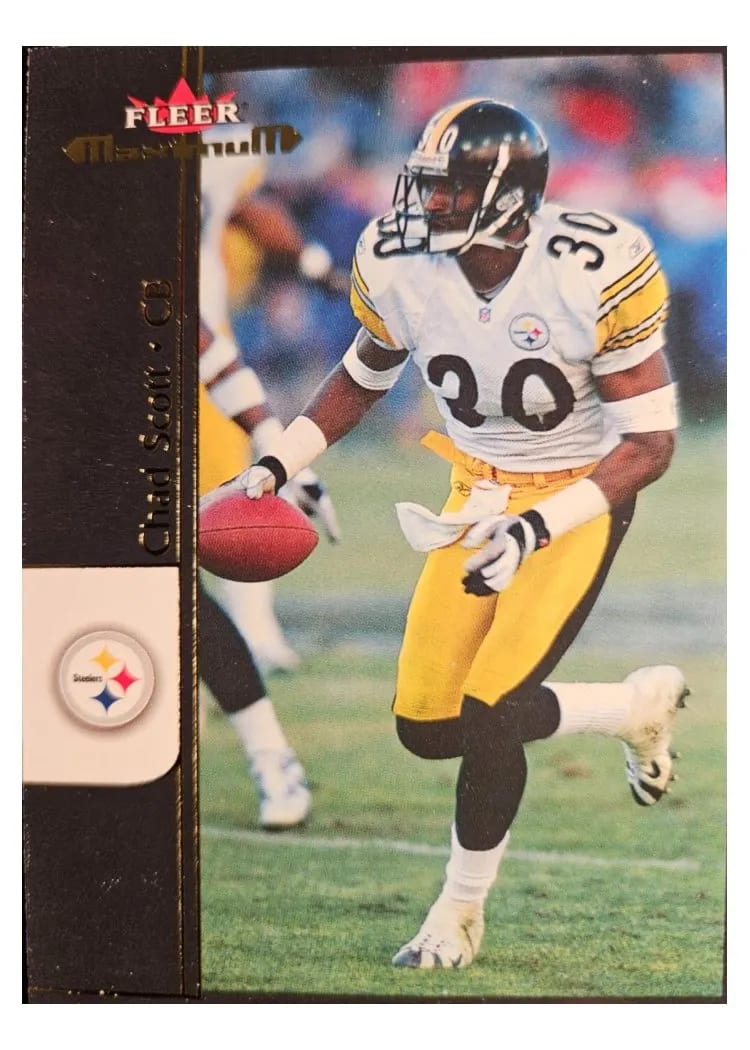 2002 Fleer Maximum Chad Scott #161 card