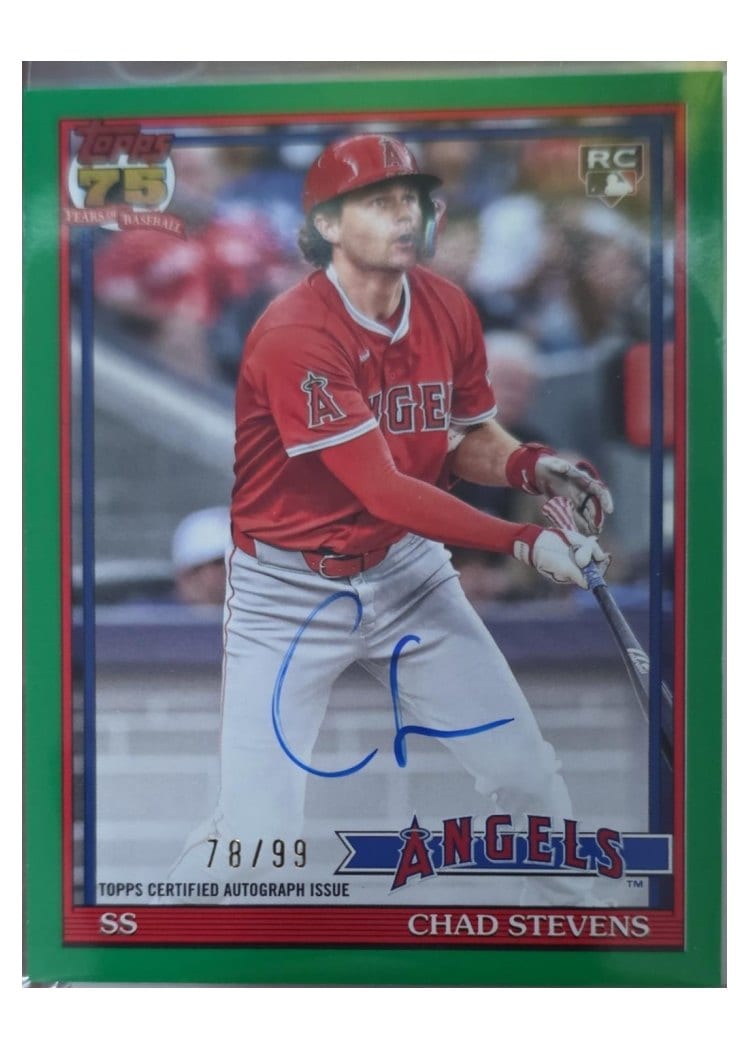 2026 Topps 1991 Topps Autographs Chad Stevens #91A-CST card