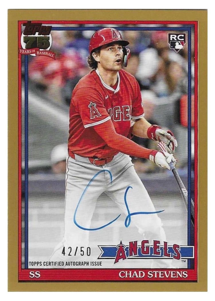 2026 Topps 1991 Topps Autographs Chad Stevens #91A-CST card