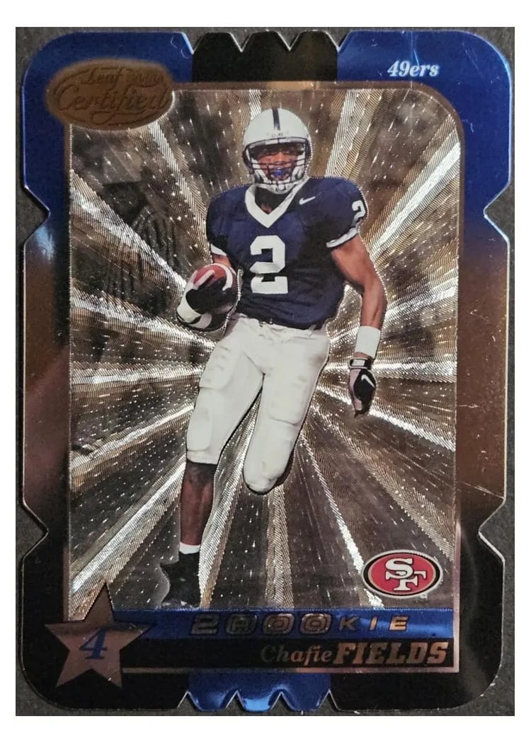 2000 Leaf Certified Chafie Fields #217 card