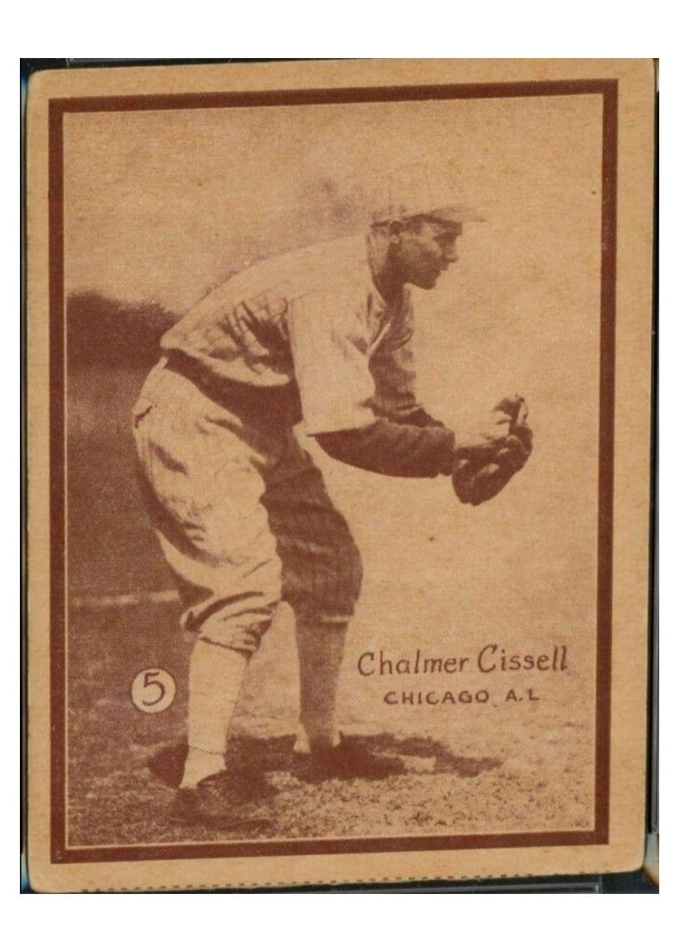 1931 W517 Chalmer Cissell Chicago Hand Cut #5 card