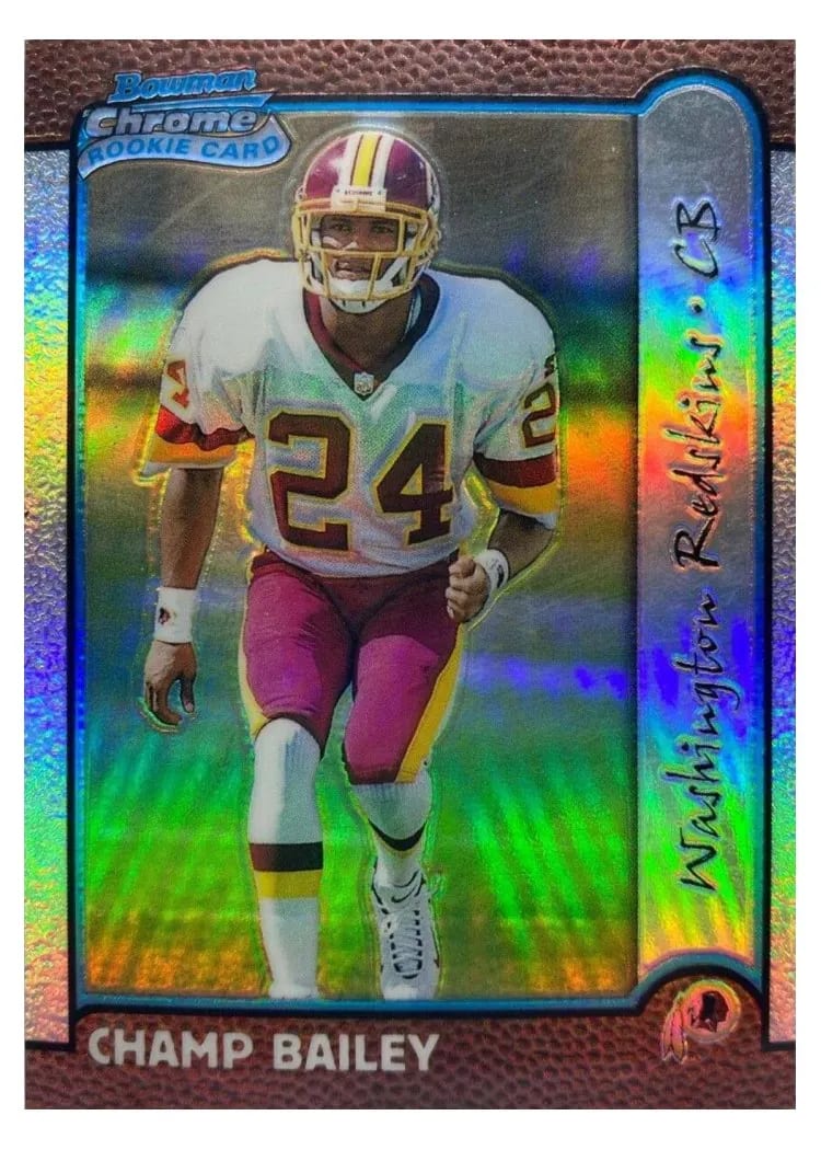 1999 Bowman Chrome Champ Bailey #177 card