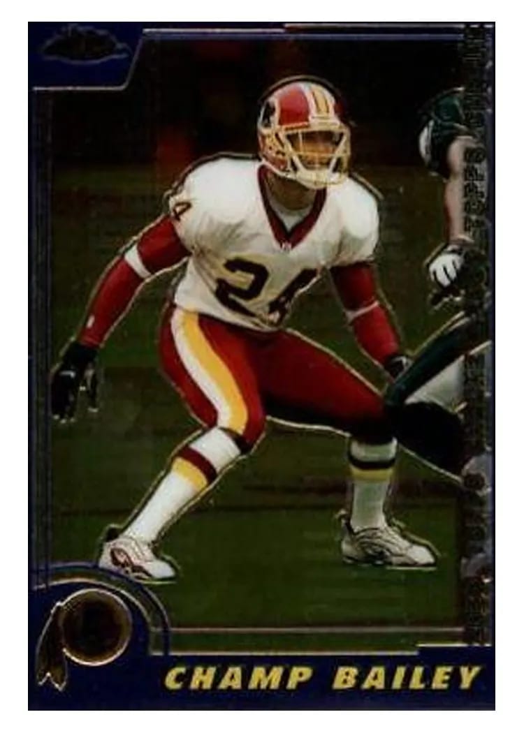 2000 Topps Chrome Champ Bailey #7 card