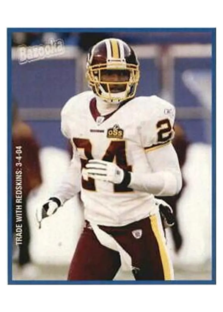 2004 Bazooka Champ Bailey #4 card