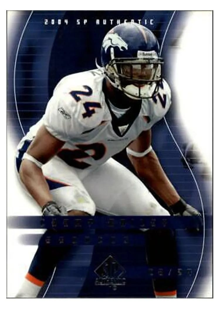 2004 SP Authentic Champ Bailey #28 card
