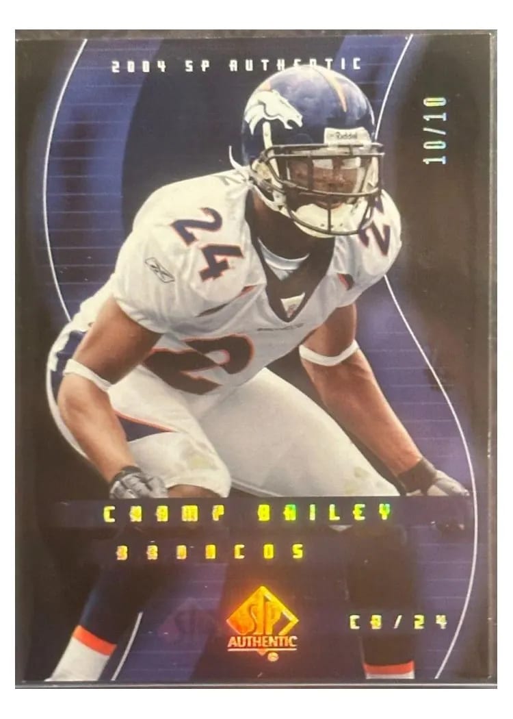 2004 SP Authentic Champ Bailey #28 card