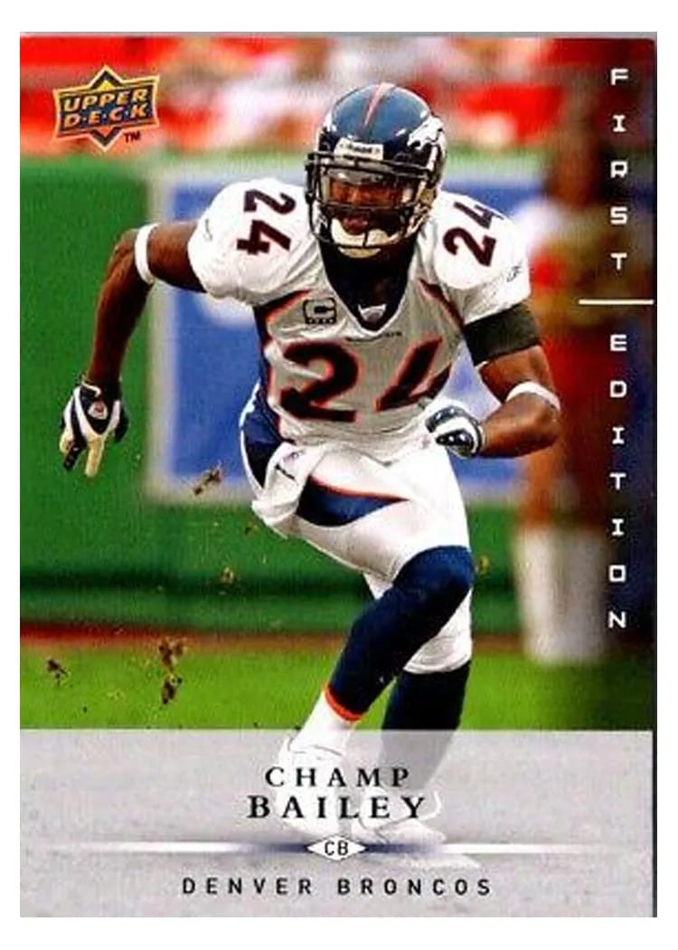 2008 Upper Deck First Edition Champ Bailey #48 card